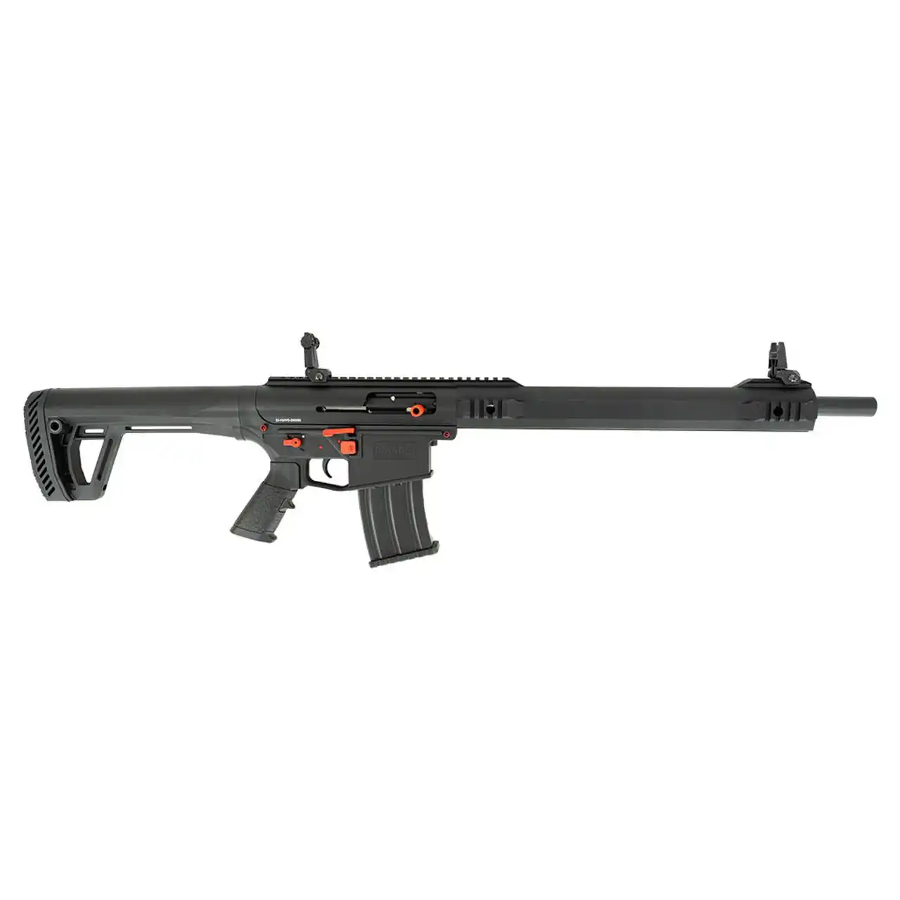 SDS Tokarev TT-12 PRO Shotgun 12ga 3" Chamber 5rd magazine(1) 18.5" Barrel Black w/ Red SA Magfed Mil-Spec Buffer Tube