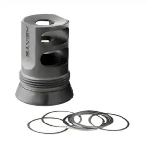 Banish 4673 30-Gold/46 Muzzle Brake 5/8x24 Black