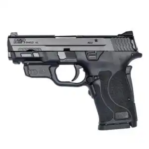 S&W M&P 9 SHIELD EZ No Manual Thumb Safety W/Crimson Trace Red Laserguard 9mm Luger 8rd Magazine 3.75" Barrel