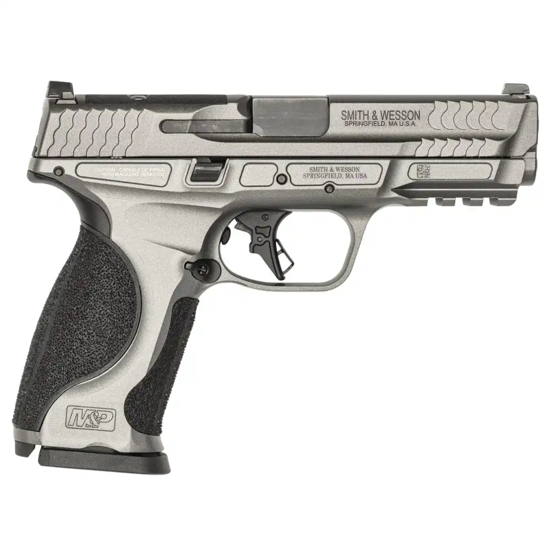 S&W M&P M2.0 Metal Handgun 9mm Luger 17rd Magazines(2) 4.25" Barrel OR Optic Ready