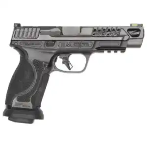 S&W M&P9 M2.0 Competitor HD Handgun 9mm Luger 17rd Magazines(4) 5" Barrel Optic Ready No Thumb Safety Black Steel Frame