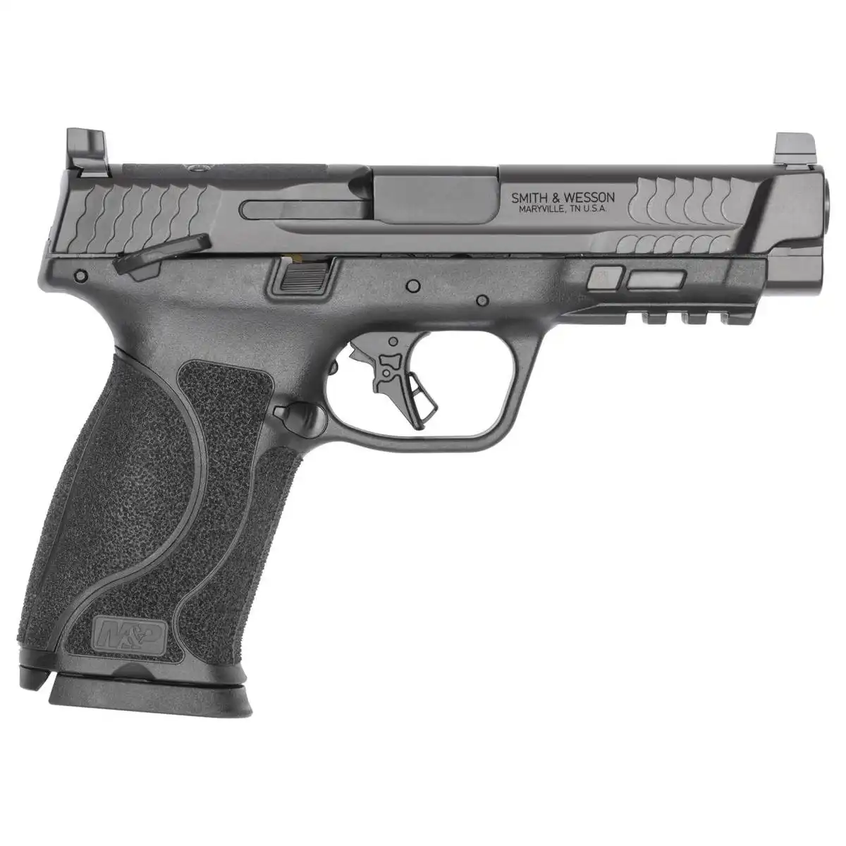 S&W M&P10mm Full Size Handgun 10mm Auto 10rd Magazines(2) 4.6" Barrel Thumb Safety Optic Ready CA Compliant