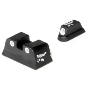 Trijicon Bright & Tough Night Sight Set White with Green Front and Rear