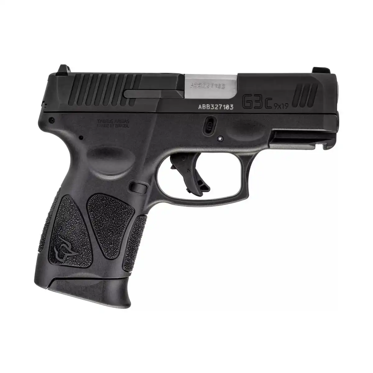Taurus G3C Handgun 9mm Luger 12rd Magazines (3) 3.26?? Barrel Black with US Flag Holster