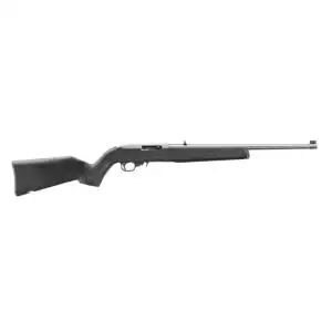 Ruger 10/22 Satin Black Carbine .22 LR 10rd Magazine(1) 18.5" Stainless Barrel Synthetic Stock BX Trigger Gold Bead Front Sight