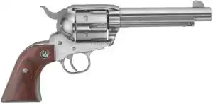 RUGER VAQUERO STAINLESS 45 COLT SA REVOLVER 4.62 BBL Gloss STS