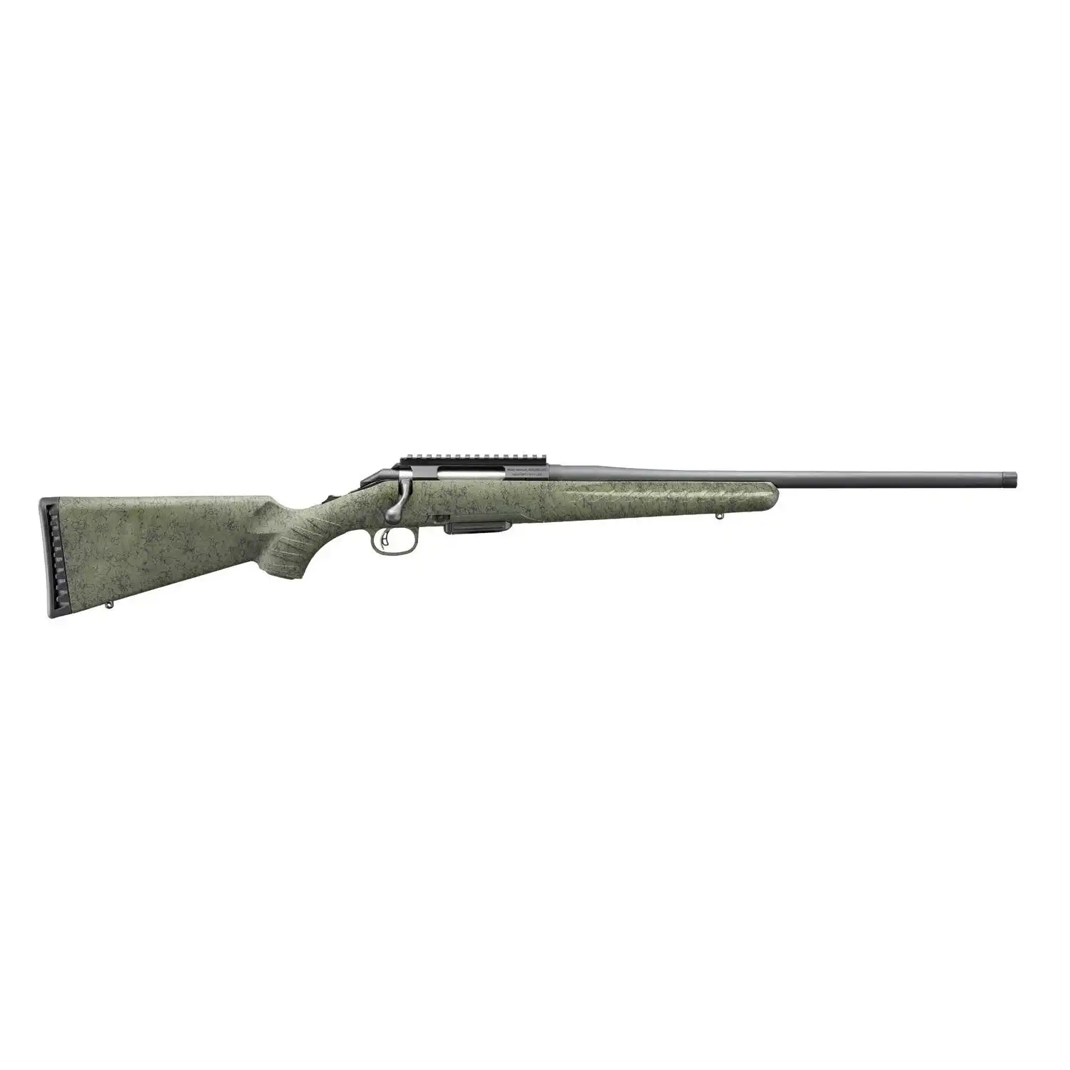 Glenfield Model A Bolt Action Rifle 223 Rem 5rd Capacity 20" Threaded Barrel Moss Green Splatter Stock