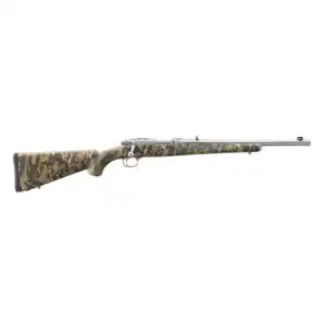 Ruger 77/44 Rifle .44 Rem 4rd Capacity 16.6" Threaded Barrel Mag Alloy Blued Steel w/Desolve Bare Reduced Camo Pattern Stock