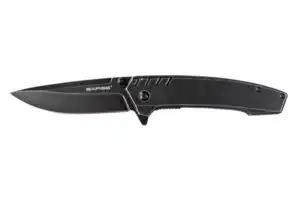 Sarge Knives Stone - Stonewash Frame Lock Folder