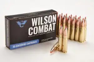 Wilson Combat Rifle Ammunition 300 Blackout | 110gr Hornady V-MAX 2350 FPS 20/ct