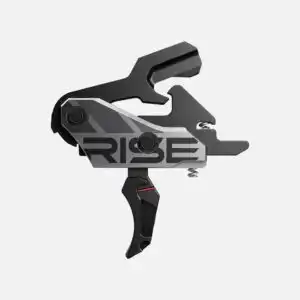 Rise Blitz G2 AR Trigger 3.5lb Curved Black with Interchangeable Blade
