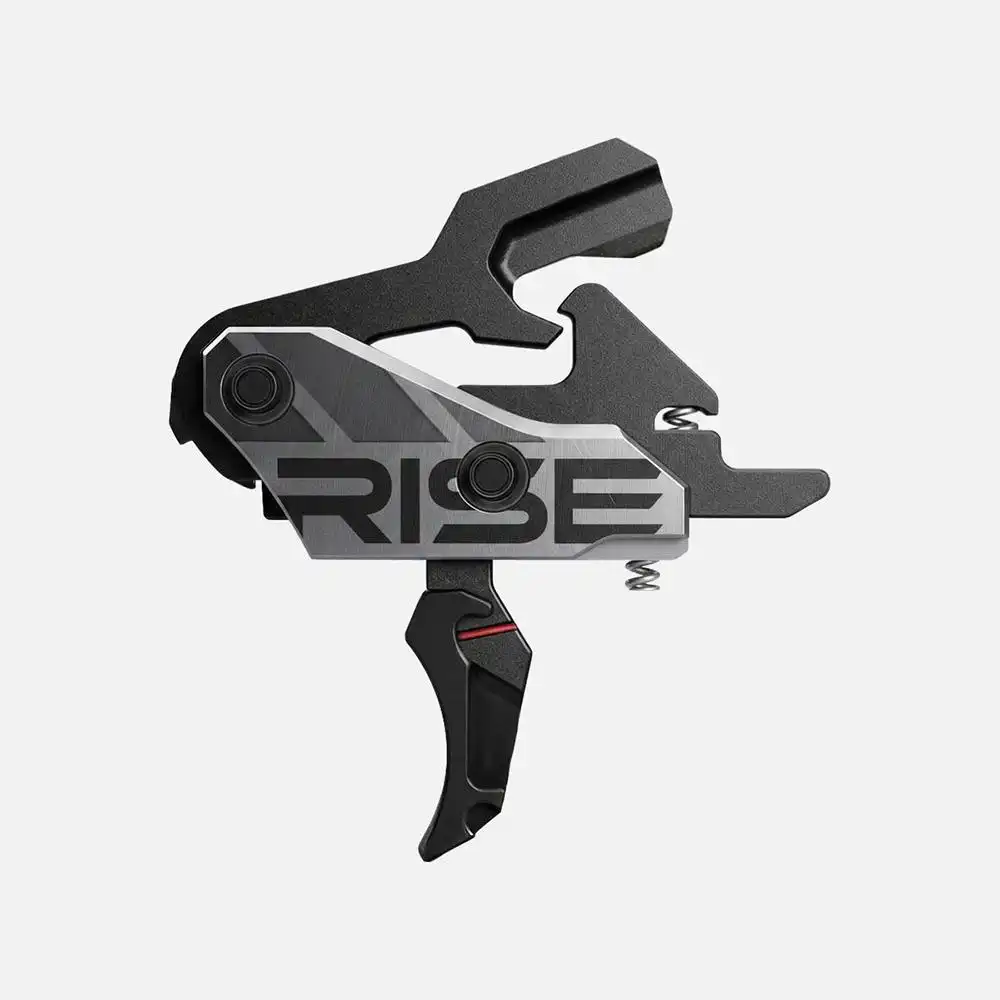 Rise Blitz G2 AR Trigger 3.5lb Curved Black with Interchangeable Blade