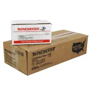 Winchester Lake City Rifle Ammunition .223 Rem 55 gr. FMJ 600/ct (4-150/ct)