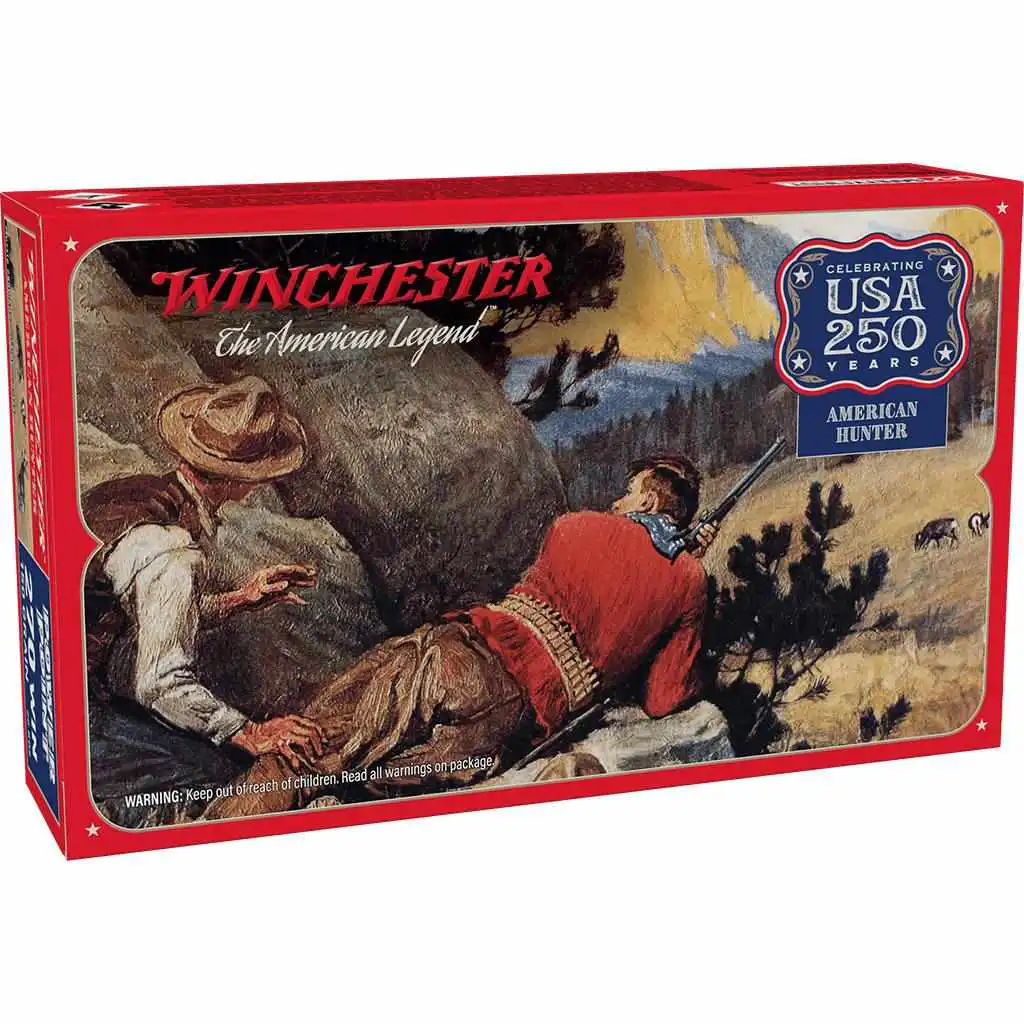 Winchester USA 250th Anniversary Power Point Rifle Ammunition 270 Win 150gr SP 2850 fps 20/ct