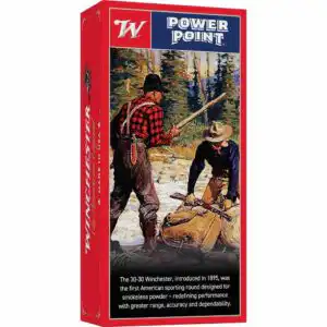 Winchester USA 250th Anniversary Power Point Rifle Ammunition 30-30 Win 170gr SP 2200 fps 20/ct