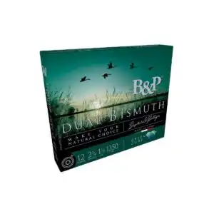 B&P Dual Bismuth Shotshells 12ga 2-3/4'' 1-1/5oz #4 & #3 1350 fps 10/ct