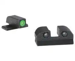 XRAY3 SIGHT SET DAY/NIGHT NO 8 GRN FRT NO 8 REAR SQ NOTCH