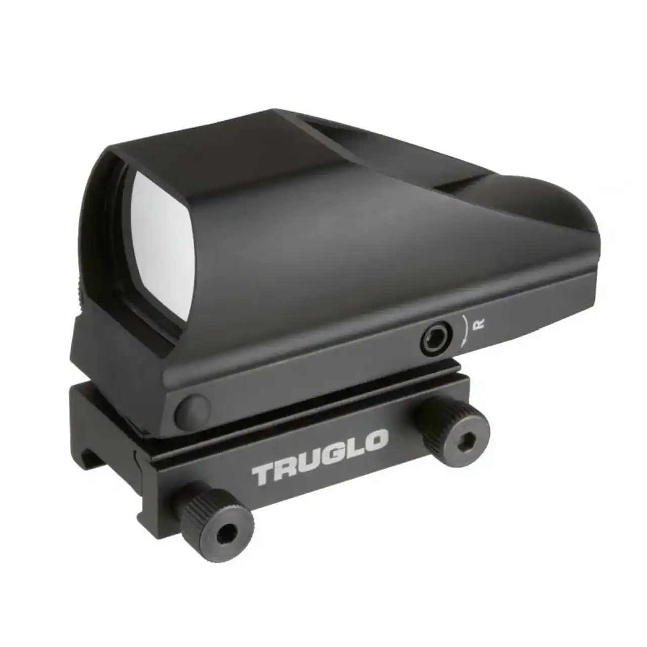 Truglo Tru-Brite Multi-Reticle Dual Color Open Red Dot Sight 24x34mm Window Black
