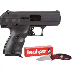 Hi-Point C9 Compact Handgun 9mm Luger 8rd Magazine 3.5" Barrel w/Kershaw Knife