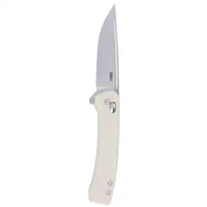 CRKT Q Compact Folding Knife 3" Drop Point Blade Sand