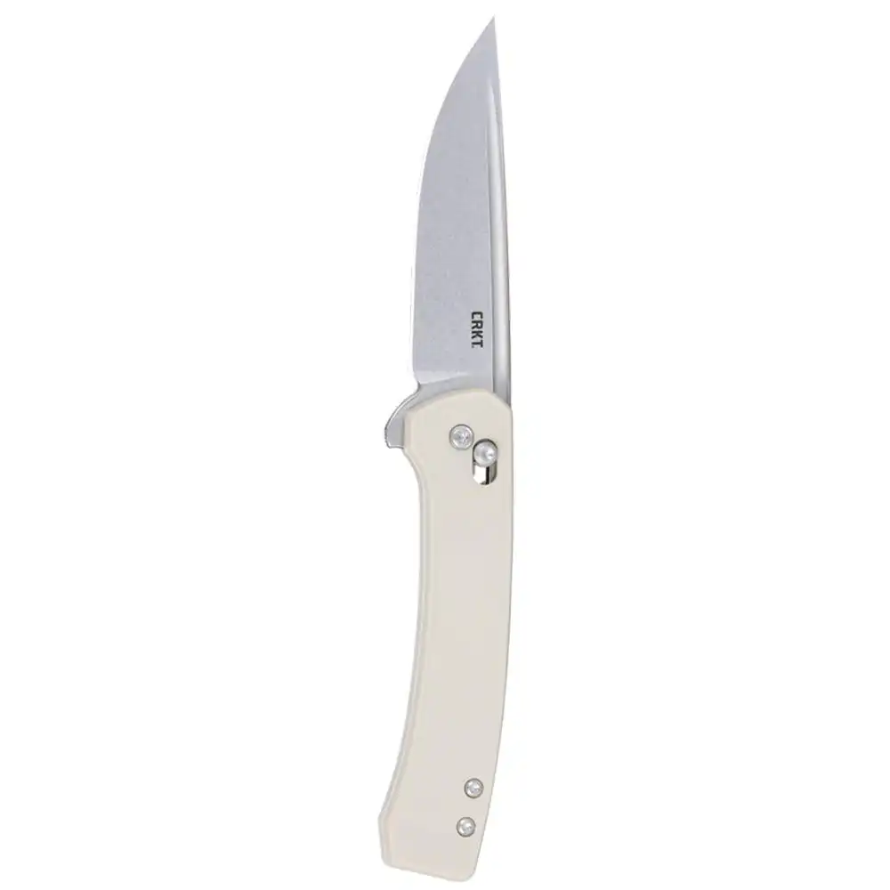 CRKT Q Compact Folding Knife 3" Drop Point Blade Sand