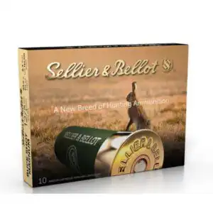 Sellier & Bellot Shotgun Ammunition 12 ga 3" 1-7/8 oz 1214 fps #00 10/ct