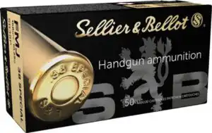 Sellier & Bellot Pistol & Revolver Ammo .38 Special 158 gr FMJ 50/ct