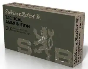 Sellier & Bellot Tactical Rifle Ammunition 6.5 Creedmoor 140 gr FMJBT 2657 Fps 20/ct