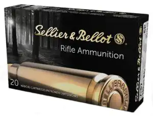 Sellier & Bellot Rifle Ammunition 7x57mm 140 gr SP 2651 fps 20/ct