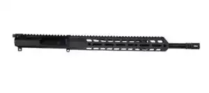 Wraithworks Billet Slick Side Aluminum Complete Upper Receiver - Black | .223 Wylde | 16" Barrel | 13.3" M-LOK Handguard