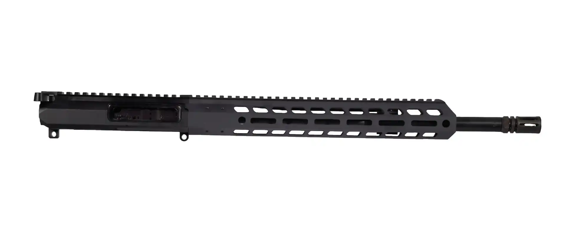 Wraithworks Billet Slick Side Aluminum Complete Upper Receiver - Black | .223 Wylde | 16" Barrel | 13.3" M-LOK Handguard