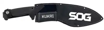 SOG MACHETE SOGFARI KUKRI - BLACK W/SHEATH - Image 3