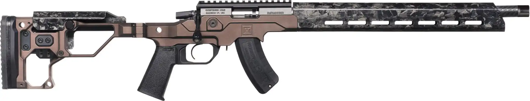 CHRISTENSEN ARMS MPR RIMFIRE 22WMR BROWN 20" #