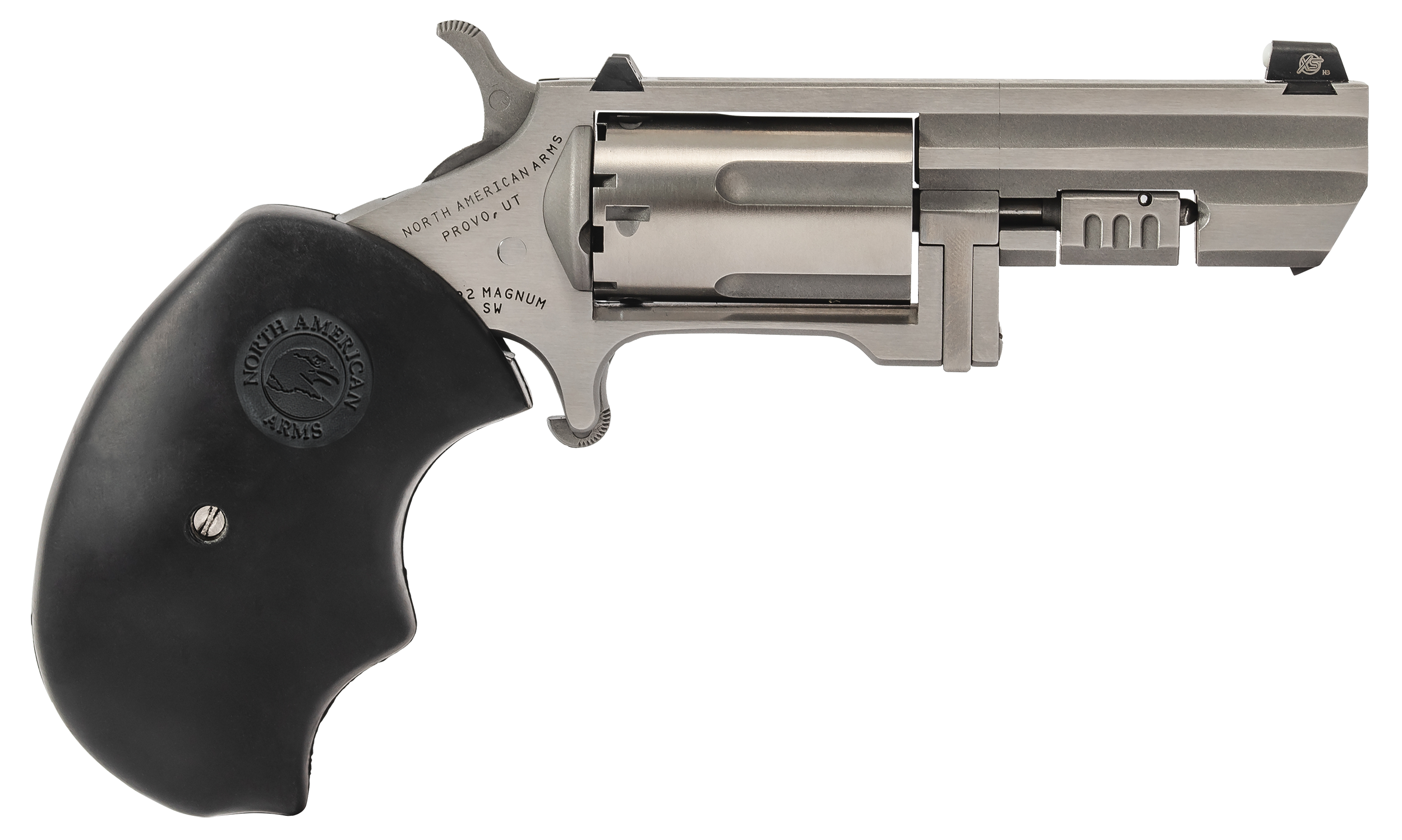 NORTH AMERICAN ARMS RECLUSE 22MAG 2" SS XS