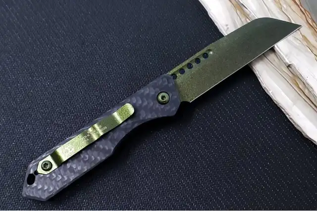 Heretic Jinn - Auto, Metallic Green, MagnaCut, Carbon Fiber - Image 2