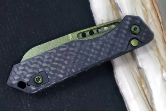 Heretic Jinn - Auto, Metallic Green, MagnaCut, Carbon Fiber - Image 3