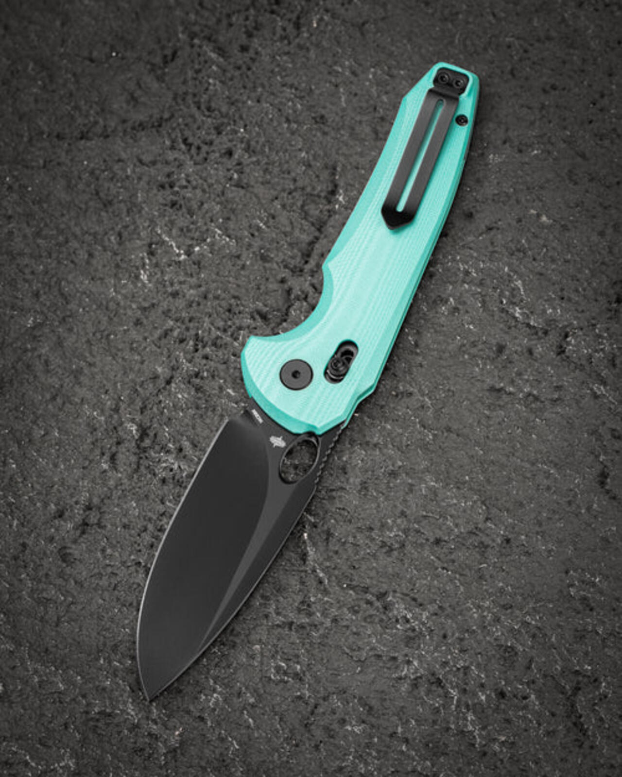 Bestech Noctar - Mint Green G10, Black PVD 14C28N Blade. BG66F - Image 2