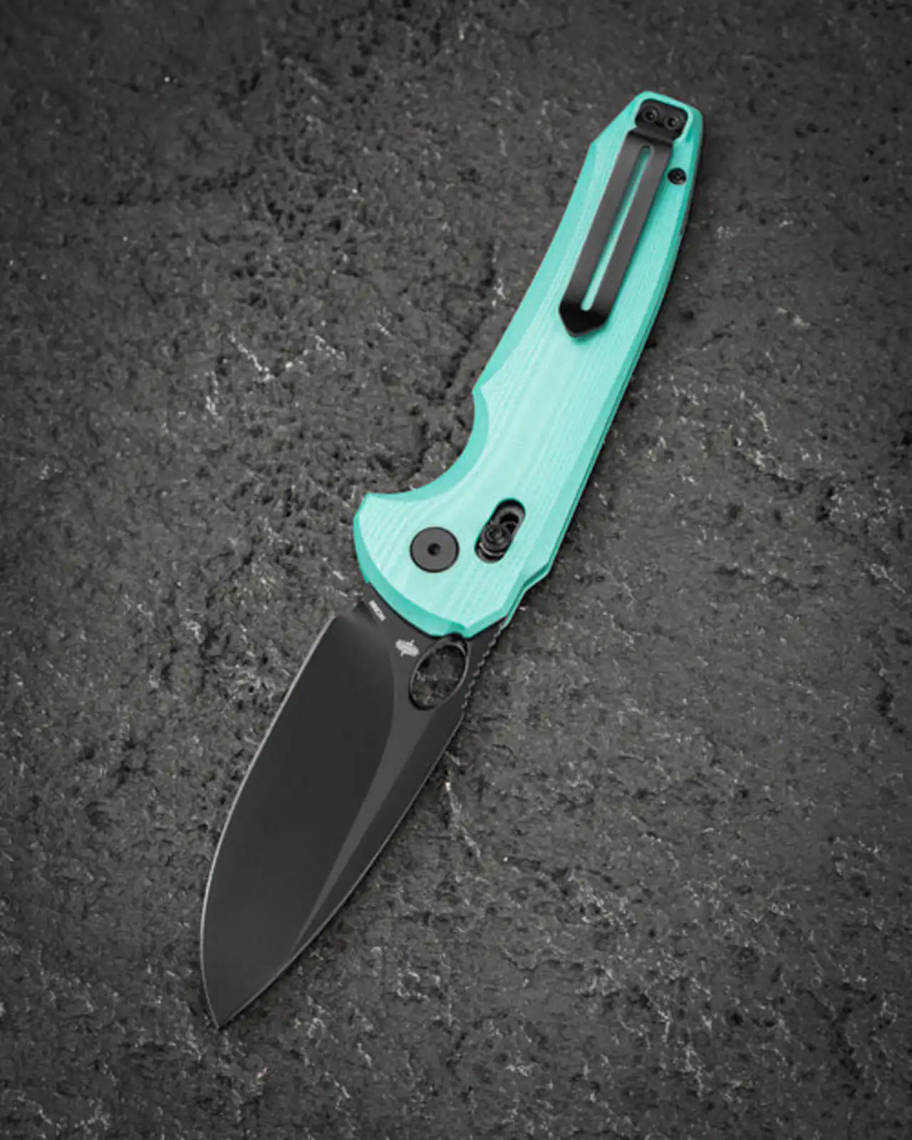 Bestech Noctar - Mint Green G10, Black PVD 14C28N Blade. BG66F - Image 2