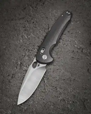 Bestech Noctar - Black G10, Satin 14C28N Blade. BG66A