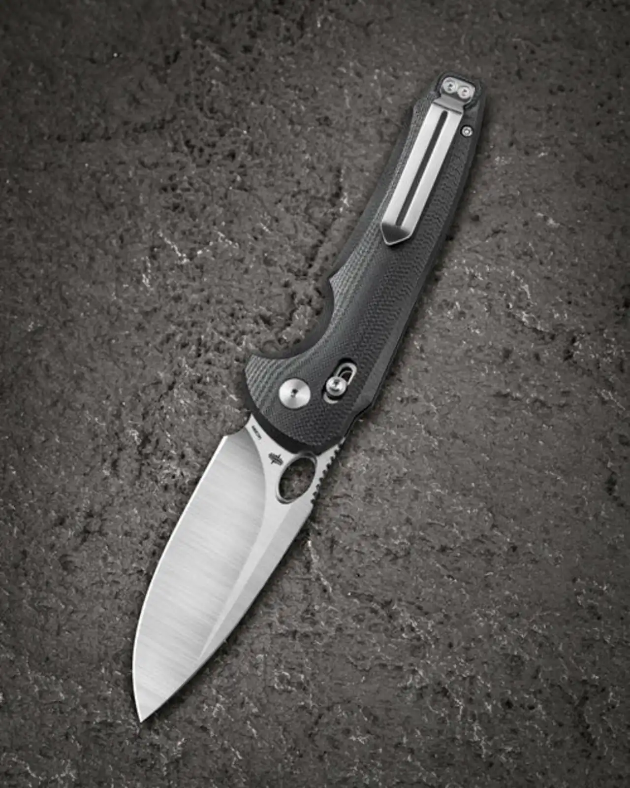 Bestech Noctar - Black G10, Satin 14C28N Blade. BG66A - Image 2