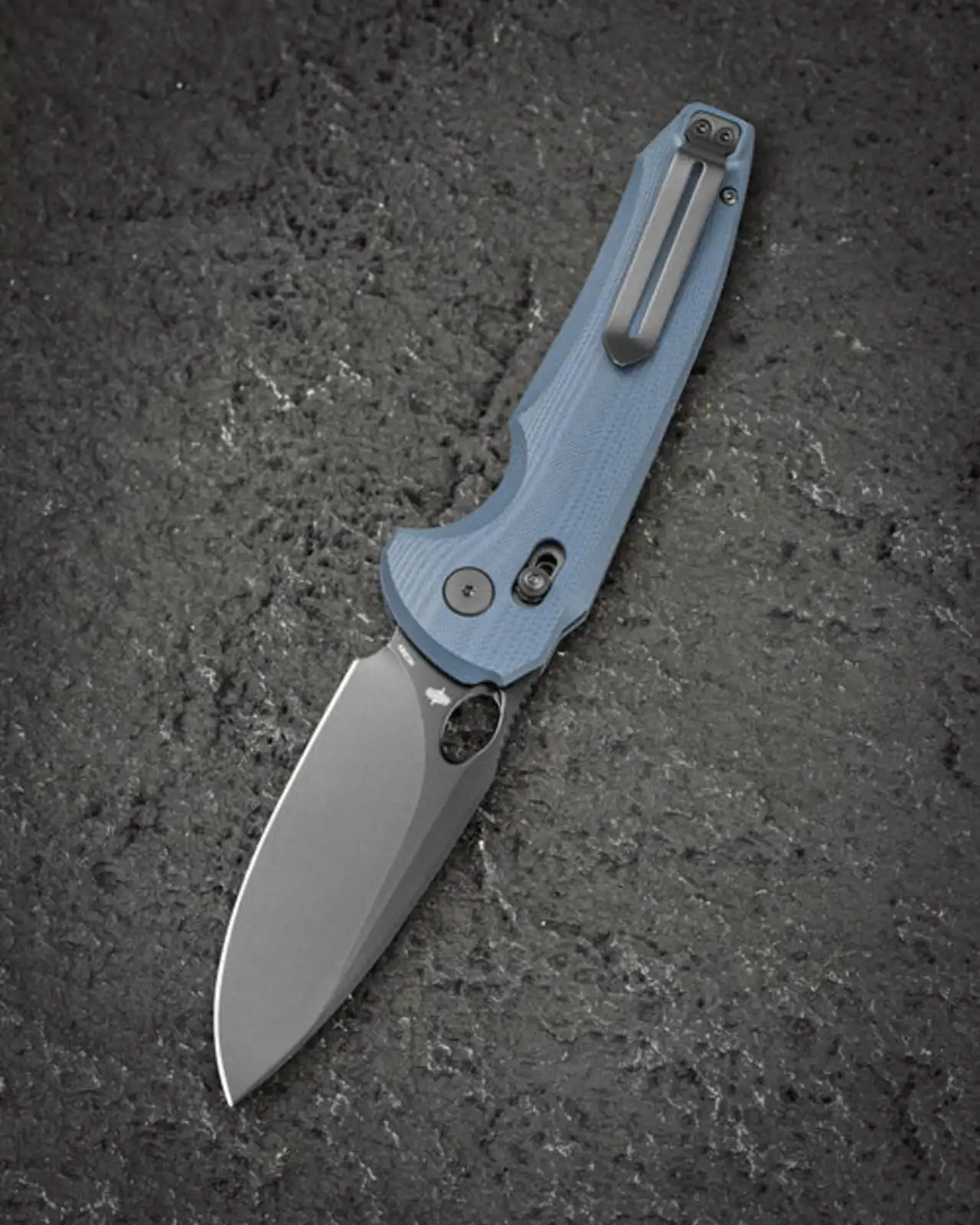 Bestech Noctar - Blue G10, Grey PVD 14C28N Blade. BG66E - Image 2