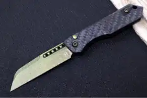 Heretic Jinn - Auto, Metallic Green, MagnaCut, Carbon Fiber