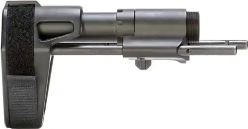 SB TACTICAL BRACE PDW BLACK - INCLUDES BUFFER TUBE - Image 2