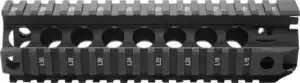 BCM RAIL PICATINNY FREE FLOAT - 8" BLACK FITS AR-15