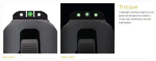 SIG PISTOL SIGHT XRAY3 - TRITIUM #6 FRONT #8 REAR RND - Image 2