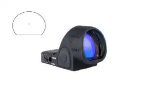 TRIJICON SRO ADJ SIGHT LED 1.0 MOA GRN