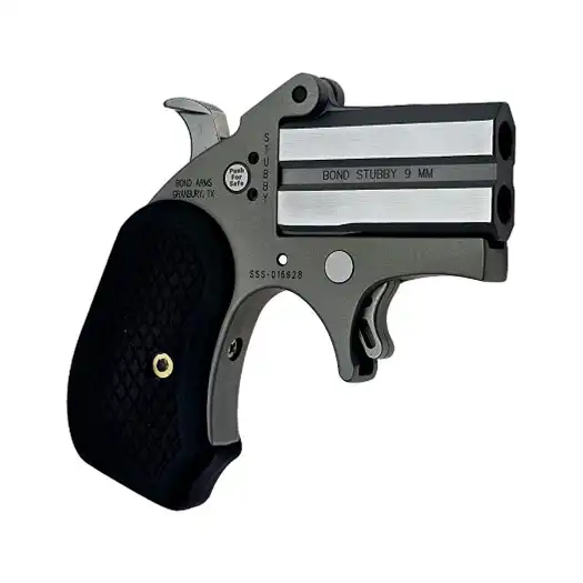 BOND ARMS STUBBY 9MM SS 2.2" FS B6 Grips