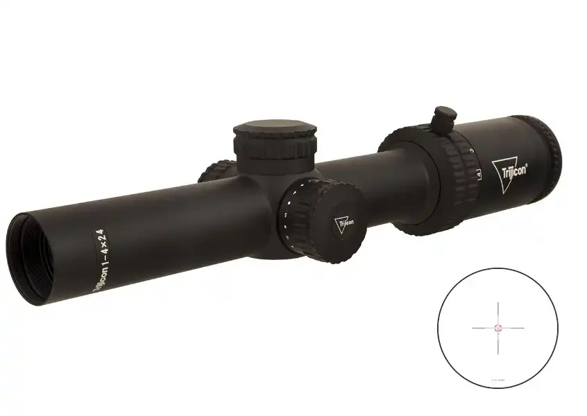 TRIJICON CREDO 1-4X24 BLK 30MM BDC RED