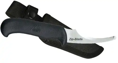 OUTDOOR EDGE ZIP BLADE - 4" S/S W/NYLON SHEATH - Image 2