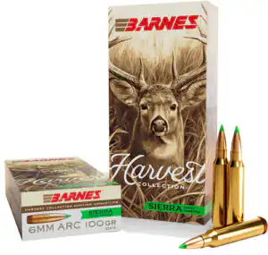 BARNES HARVEST 6MM ARC100GR - TIPPED GAMEKING 20RD 10BX/CS
